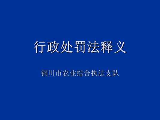 最新行政处罚法释义（行政处罚法第三十六条释义）