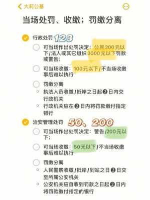 罚缴分离制度最新的简单介绍