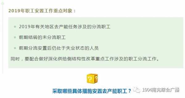 最新去产能职工安置细则（去产能安置职工是啥意思）