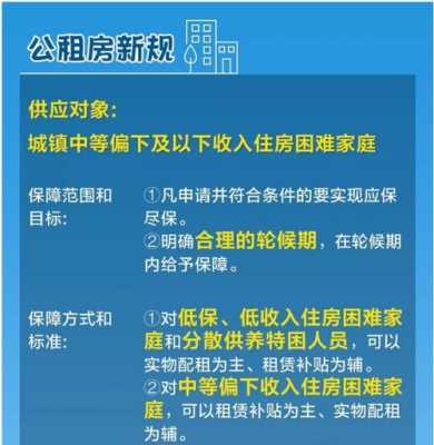 关于廉租房的最新政策（关于廉租房的最新政策文件）