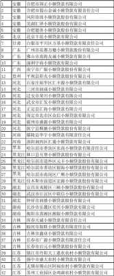 2017最新贷款公司（29家贷款公司名单）