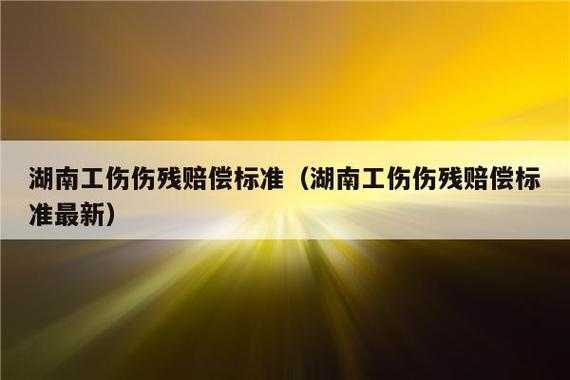 湖南工伤条例最新（湖南工伤待遇 办法）