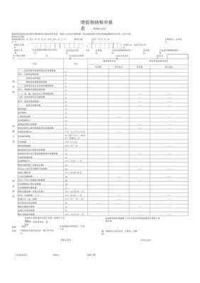 最新增值税申报表（最新增值税申报表主表怎么填写）