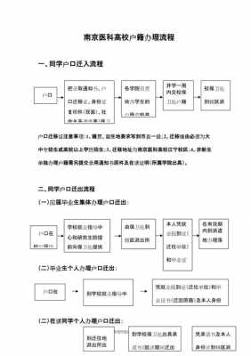 南京最新户口转入流程（南京最新户口转入流程及时间）