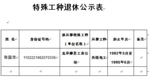 特殊工种退休年龄最新规定2017（特殊工种退休年龄最新规定）