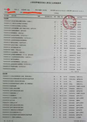 最新住院费用分类（住院费用分类表是什么）