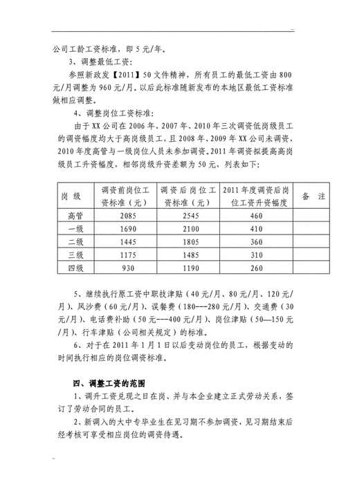 江苏最新工资调整方案（江苏工资调整方案什么时候公布）