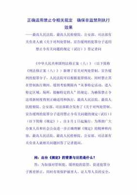 中央刑罚执行最新规定（中央刑罚执行最新规定文件）