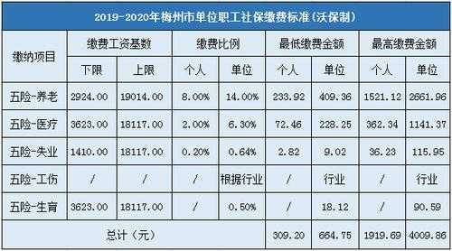 梅州最新社保调整基数（梅州最新社保调整基数表）