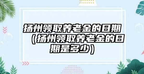 扬州最新养老政策（扬州最新养老政策解读）