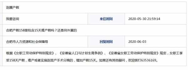 安徽最新产假规定（安徽最新产假多少天）