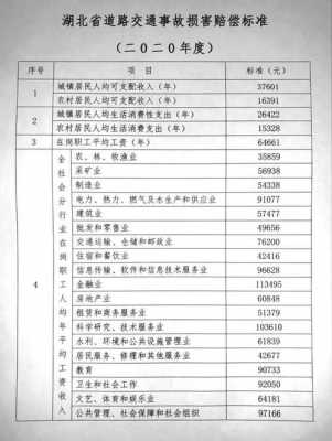 车祸赔偿标准最新（车祸赔偿标准2020明细）