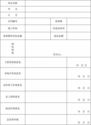 质保金返还最新规定（质保金返还最新规定时间）