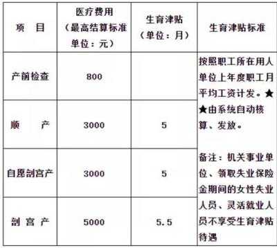 中国最新生育保险（我国生育保险待遇的内容及标准）