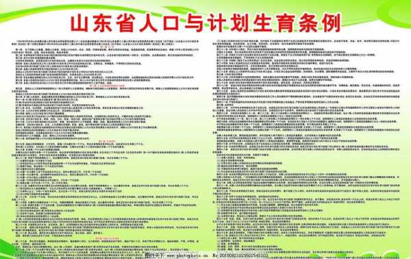 山东省计划生育条例最新（山东省计划生育条例最新政策）