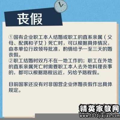 关于陕西最新丧假规定的信息