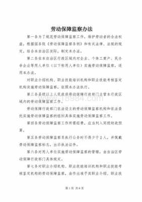 劳动保障监察最新提法（劳动保障监察最新提法文件）