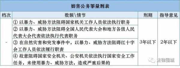 妨害公务罪最新标准（妨害公务罪怎么判最新案例）