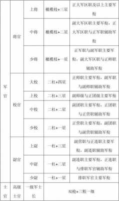 军官职责最新内容（军官的职务和军衔）