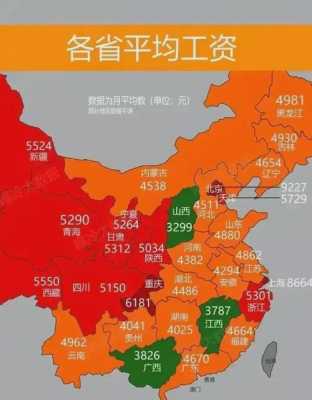 最新全国各省工资（2021各省工资）