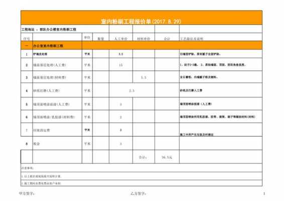 室内粉刷期最新规定（室内粉刷一般多少钱一平方）