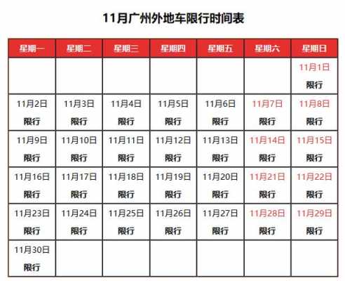 广州限外地车最新时间（广州限外地牌时间段2020图）