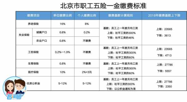 北京五险一金最新政策（北京五险一金规则）