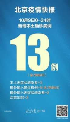 10月北京疫情最新消息（10月北京疫情最新消息数据）