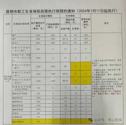 昆明生育险最新（昆明生育险2020年新规定）