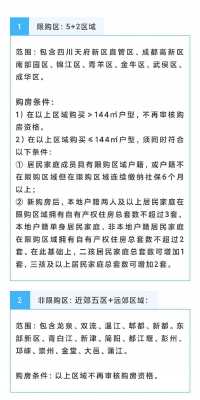 在成都买房最新规定（在成都买房的政策）