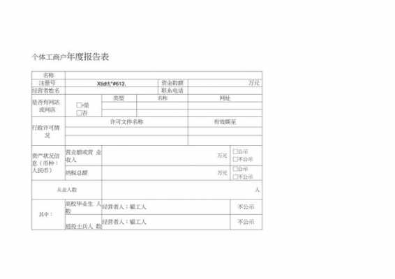 工商局最新表格（工商所报表格式）